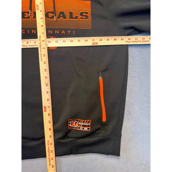 Cincinnati Bengals Hoodie NFL Team Apparel Medium - Picture 5 of 8